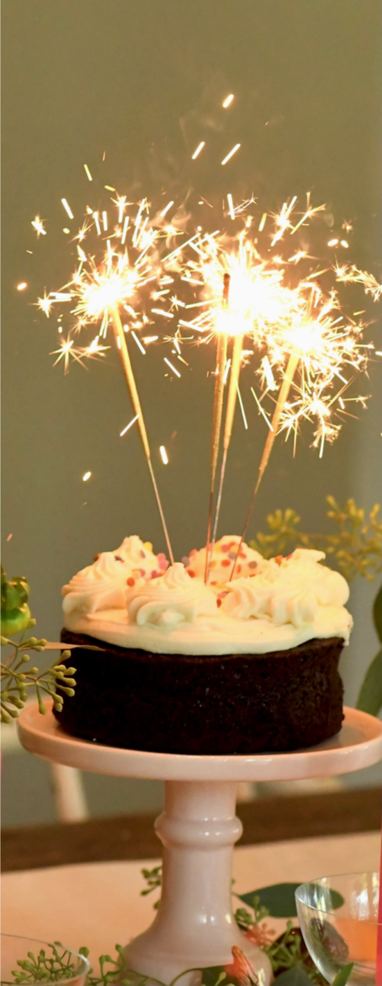 Deluxe Sparkler Gold Stars 12"