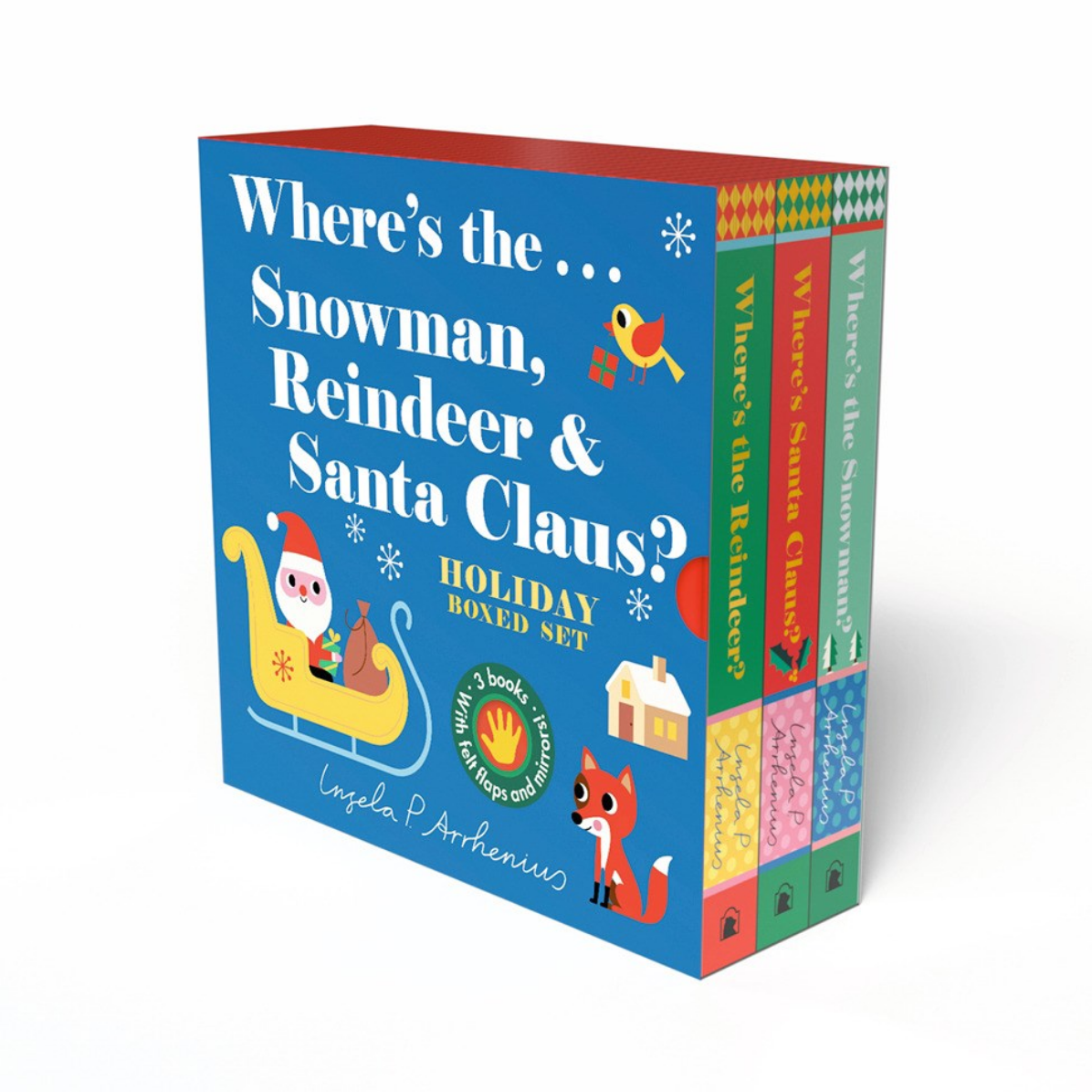 Where's the . . . Snowman, Reindeer & Santa Claus? Holiday Boxed Set -Ingela P Arrhenius