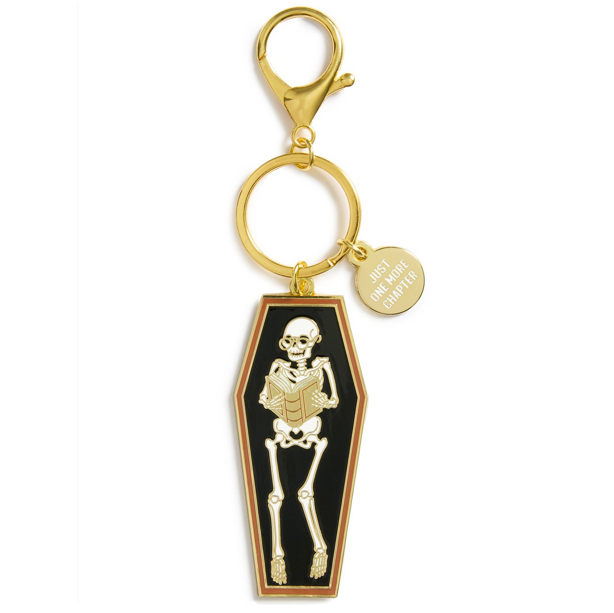Just One More Chapter Keychain