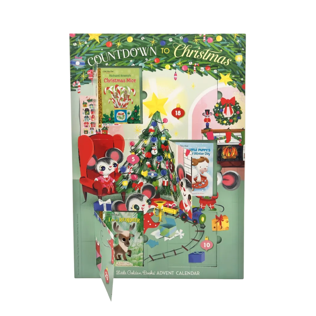 Little Golden Books Advent Calendar: Countdown to Christmas