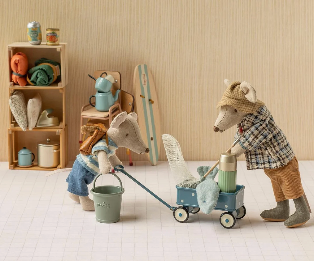 Wagon for Mouse - Blue