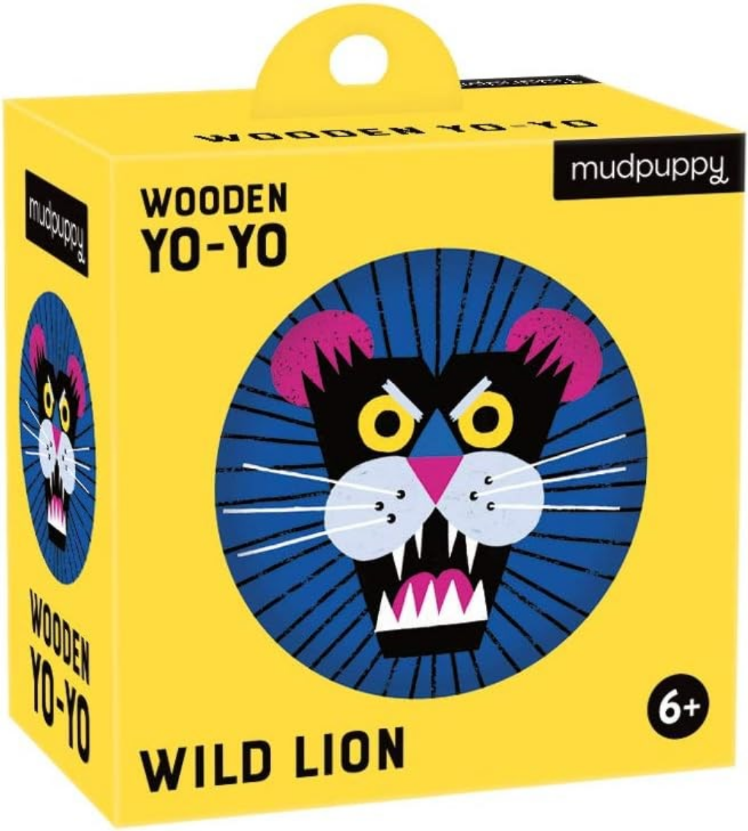 Wild Lion Wooden Yo-Yo
