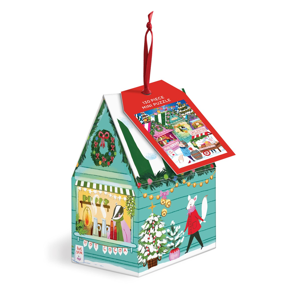 Holiday Market 130 Piece Puzzle Ornament