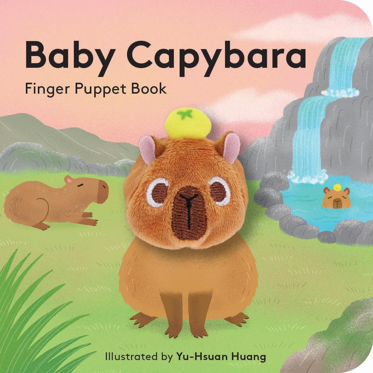 Baby Capybara: Finger Puppet Book