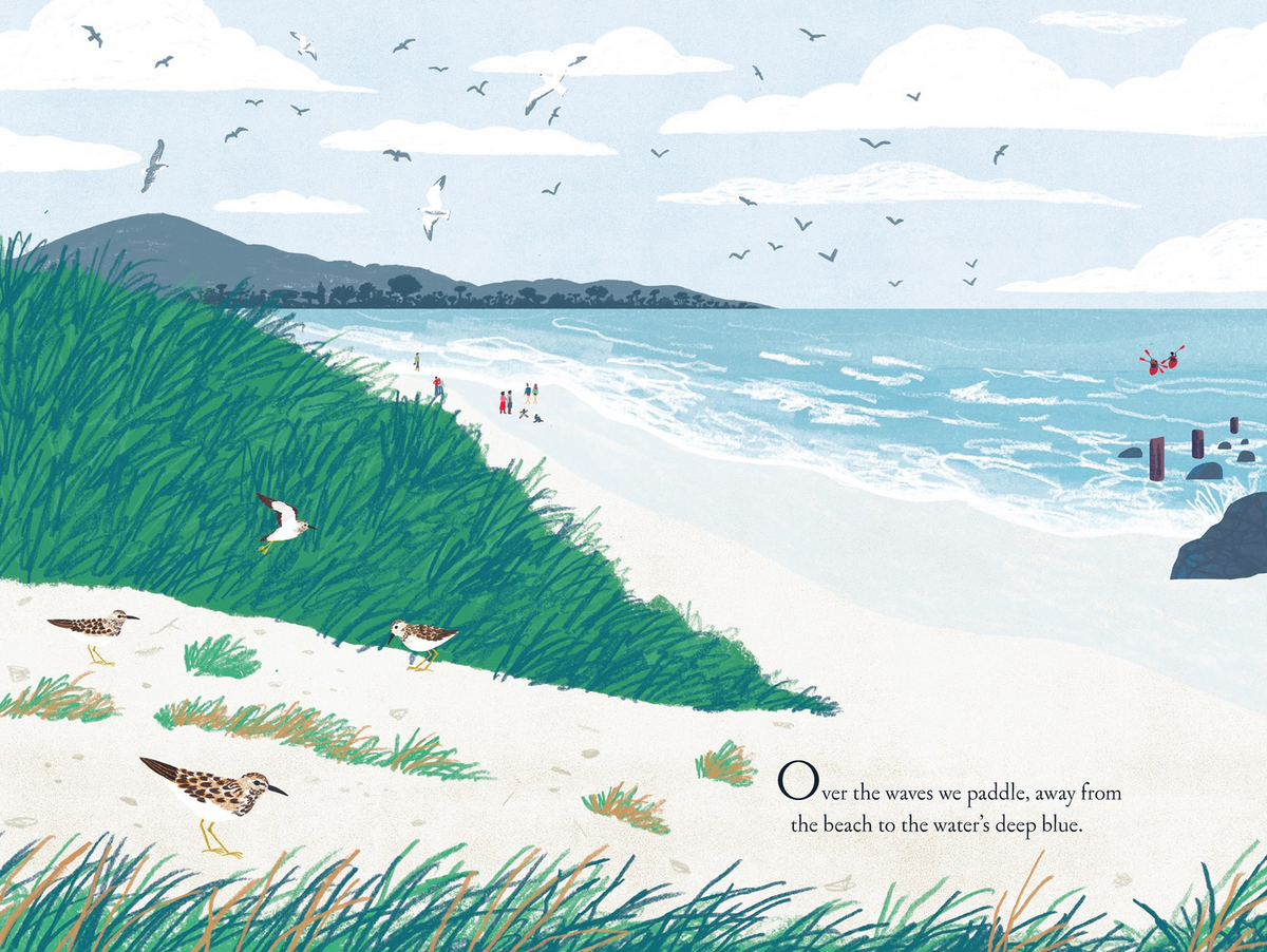 Over and Under the Waves -paperback