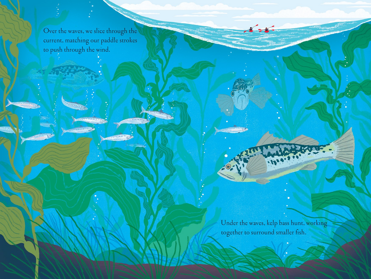 Over and Under the Waves -paperback