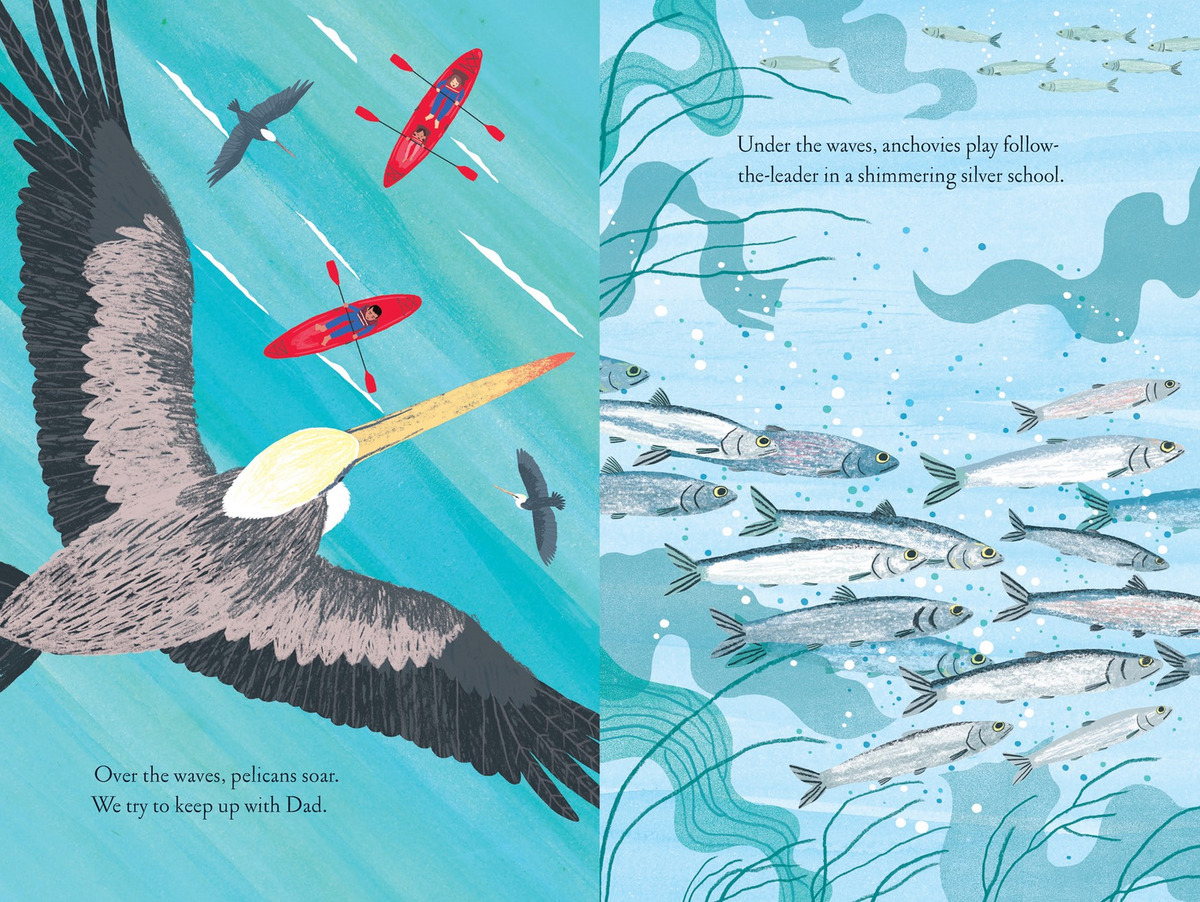 Over and Under the Waves -paperback