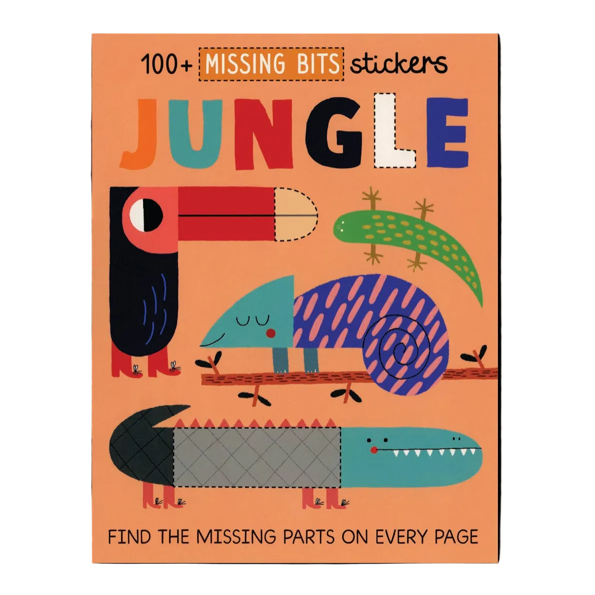 Missing Bits Stickers: Jungle