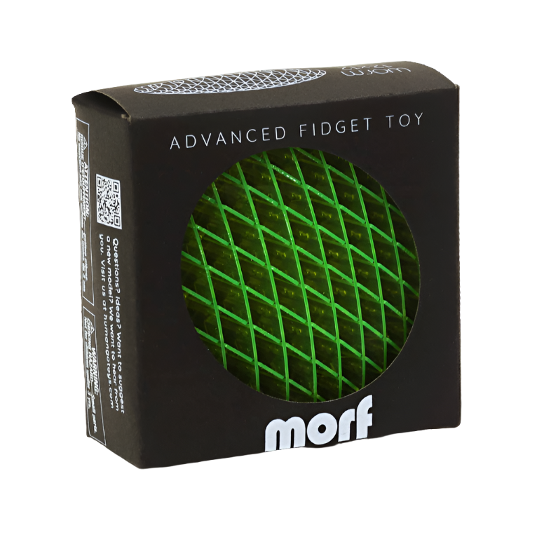 Morf Fidget Worm Green -Small