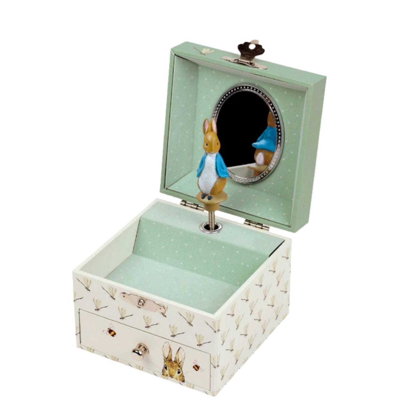 Peter Rabbit Cube Music Box - Dragonfly