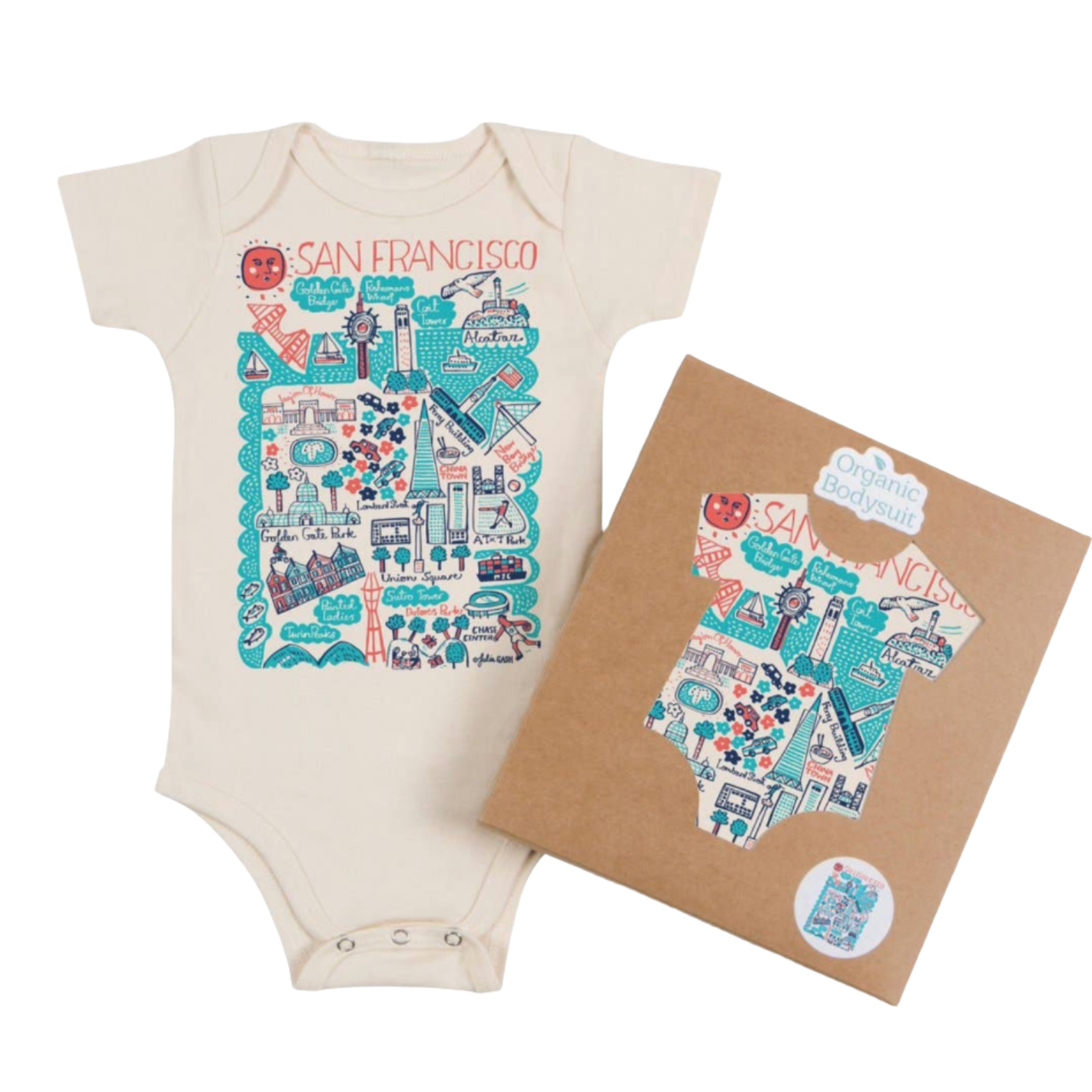 Organic San Francisco Onesie