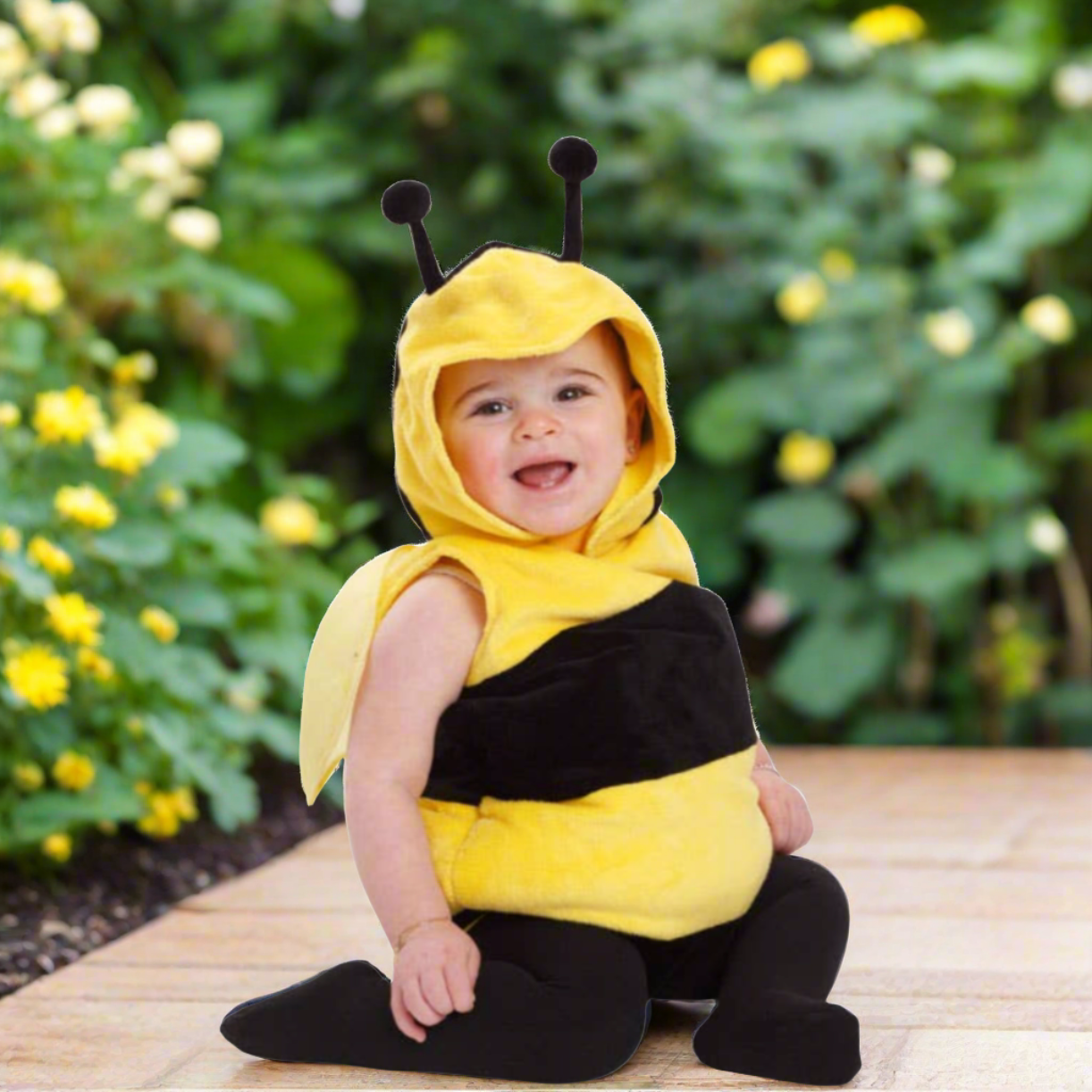 Fuzzy Little Bee Costume