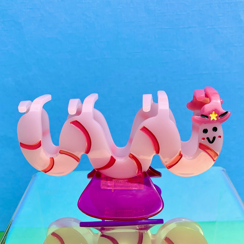 Cowboy Worm Hair Claw