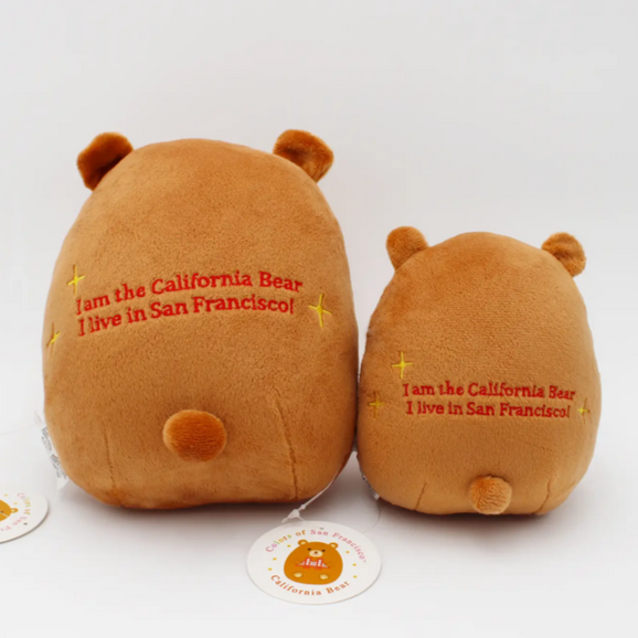 Hugging California Bear Plush Toy