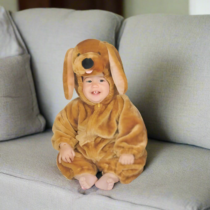 Brown Puppy Plush Costume