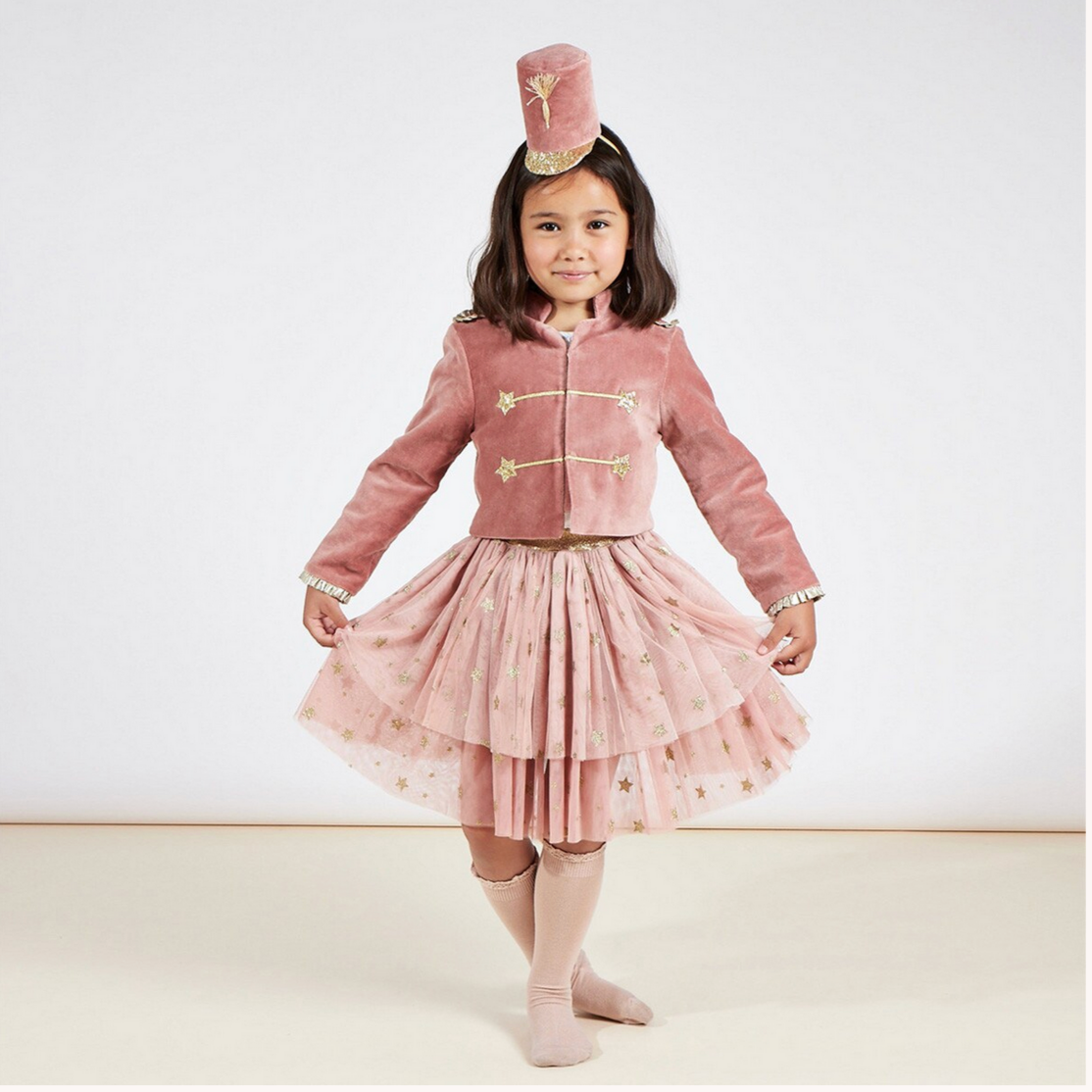pink nutcracker dress Nutcracker Ballet with Pink Velvet Dress