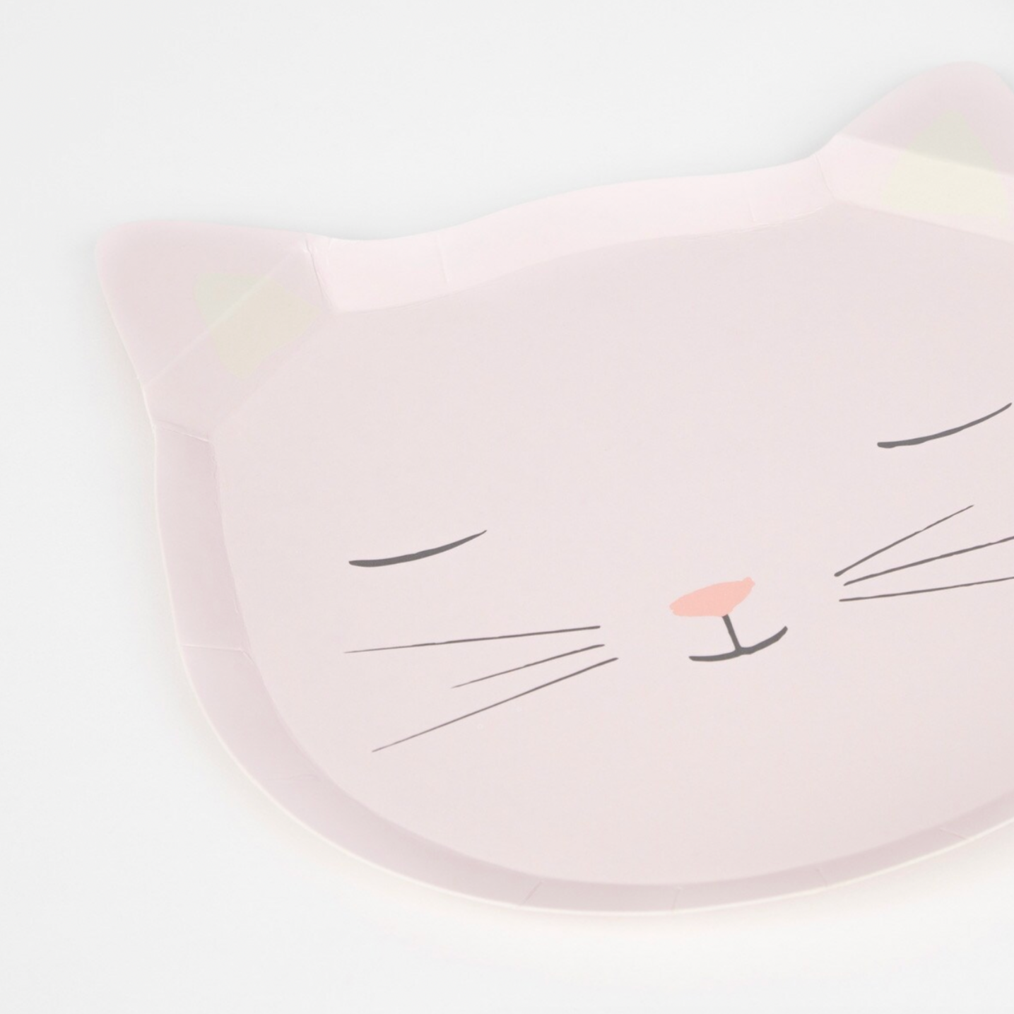 Cute Kitten Plates (pk8)