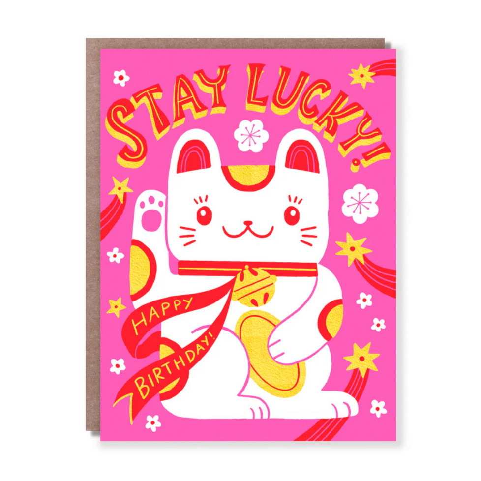 Stay Lucky Cat