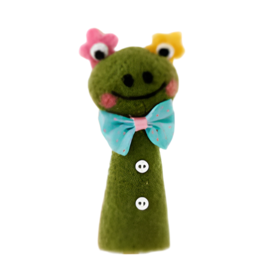 Spring Finger Puppet