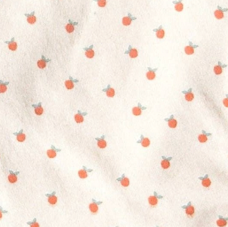 Organic Baby Bodysuit: Little Peach