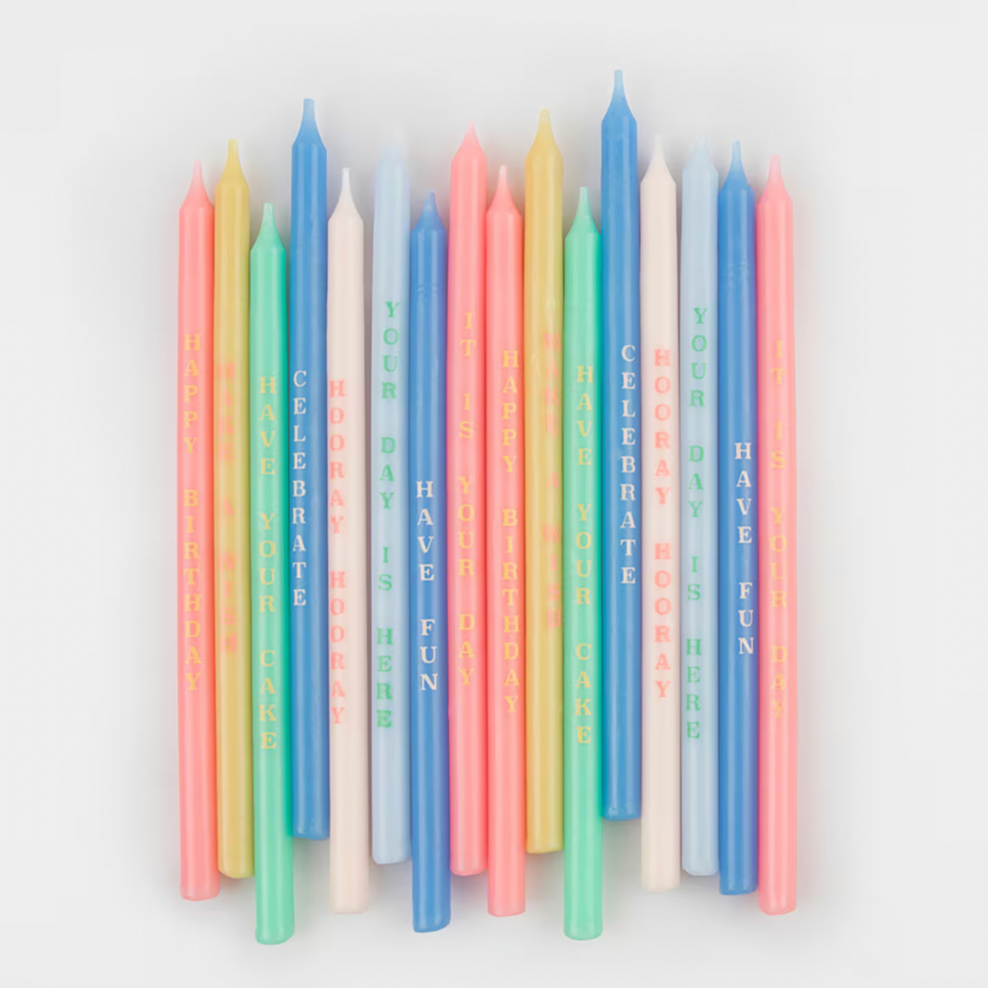 Birthday Phrases Candles