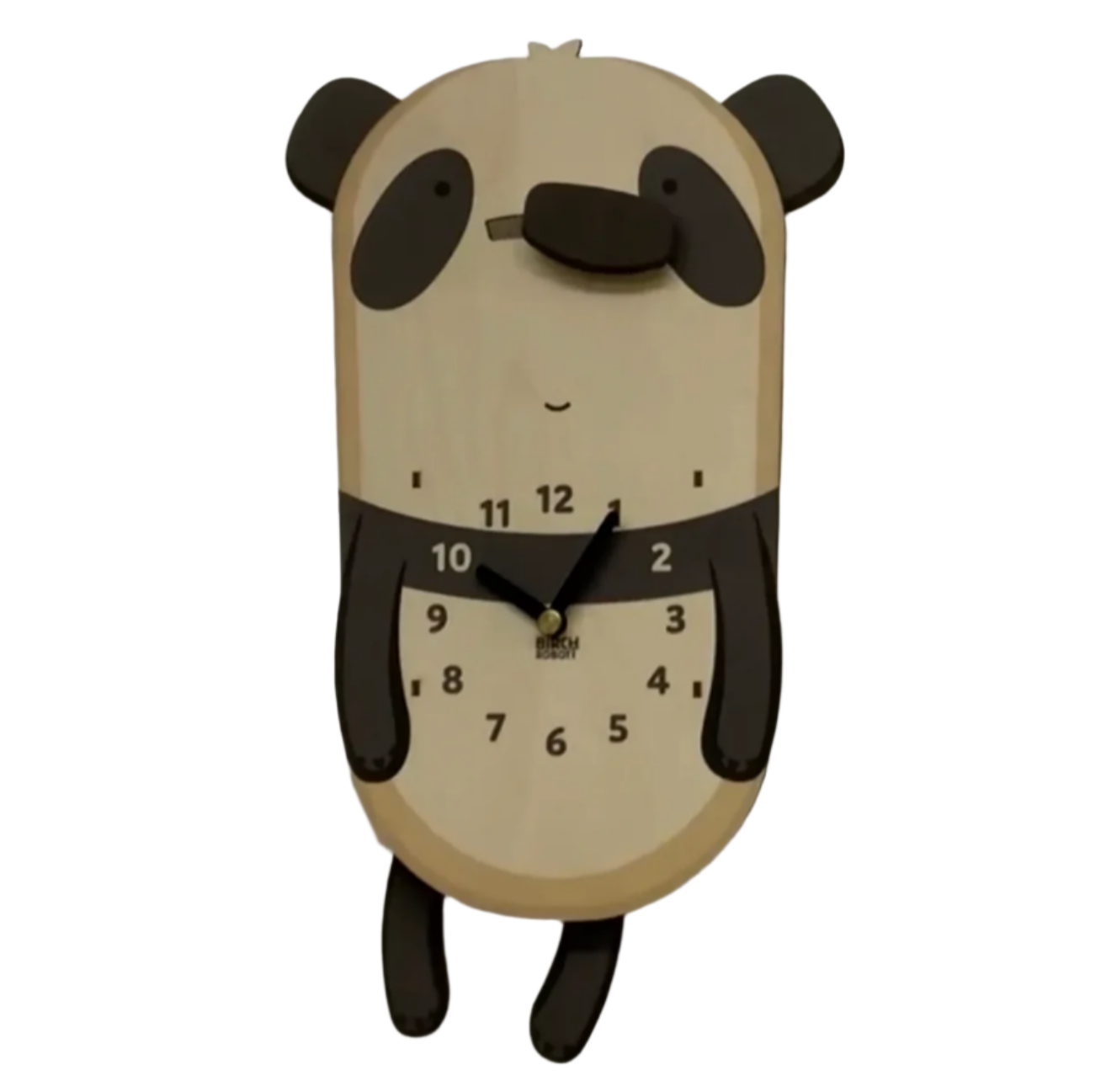 Jia the Panda Pendulum Clock