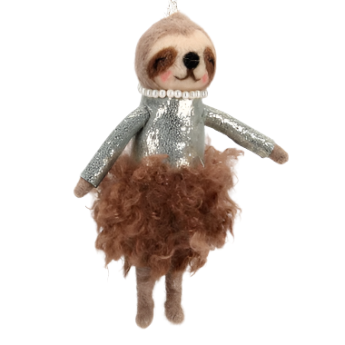 Ballerina Animal Ornament