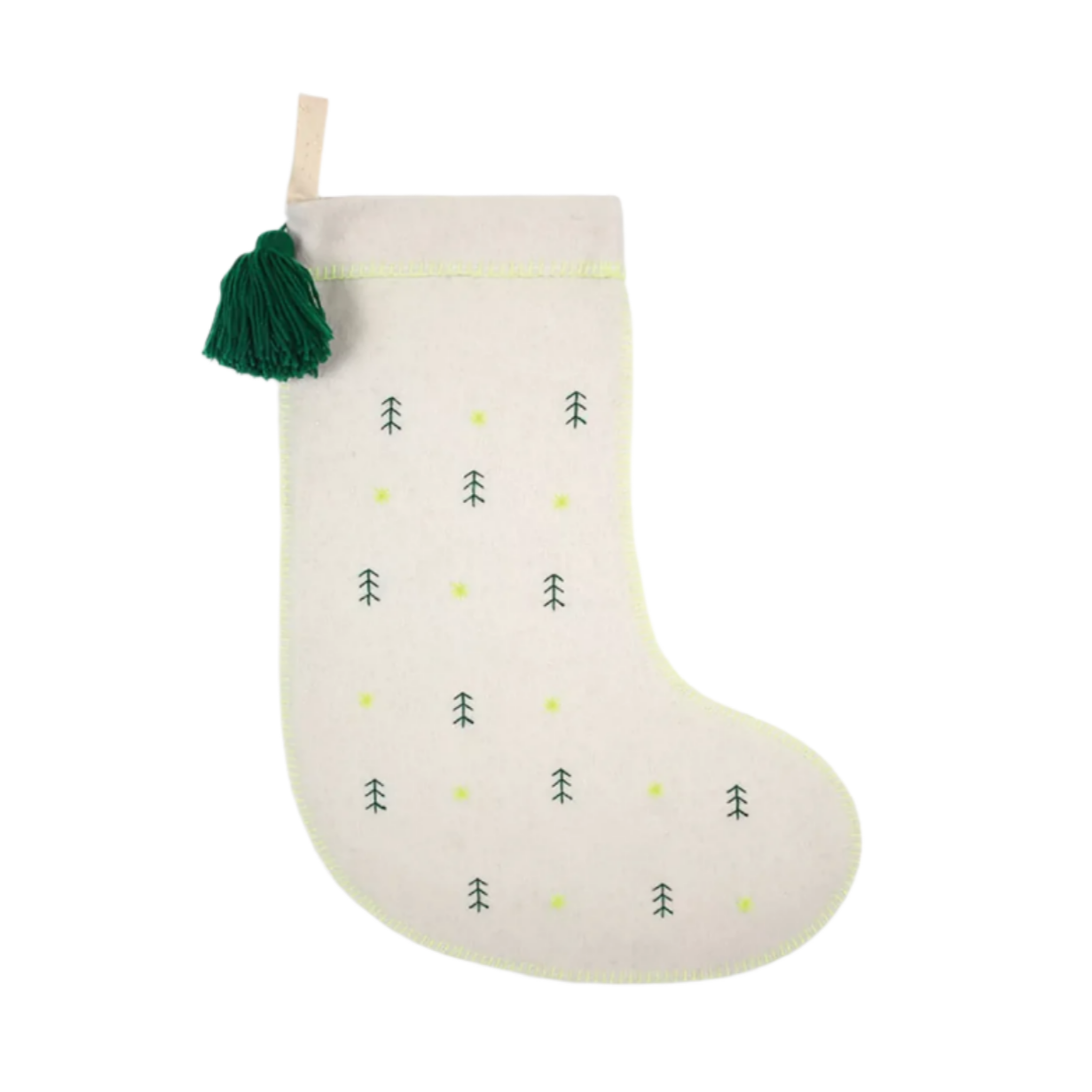 Embroidered Felt Stocking