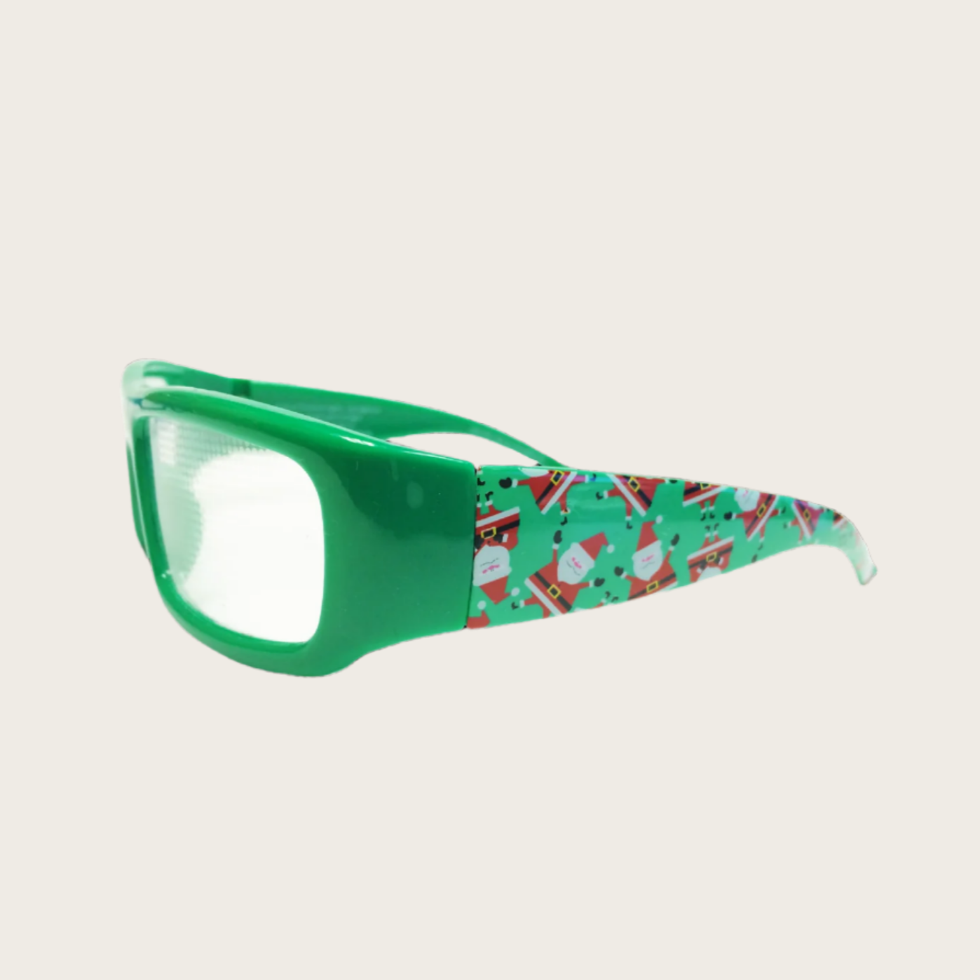 Holiday Specs Plastic Santa Glasses