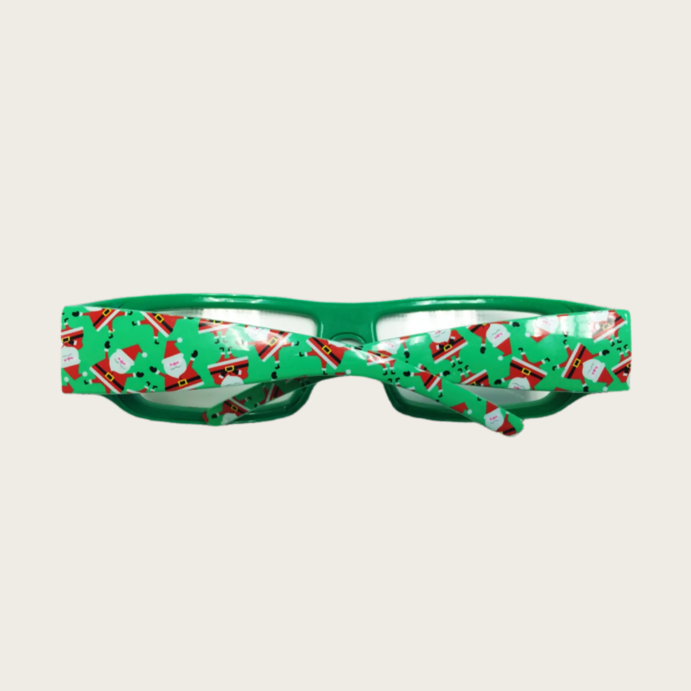 Holiday Specs Plastic Santa Glasses