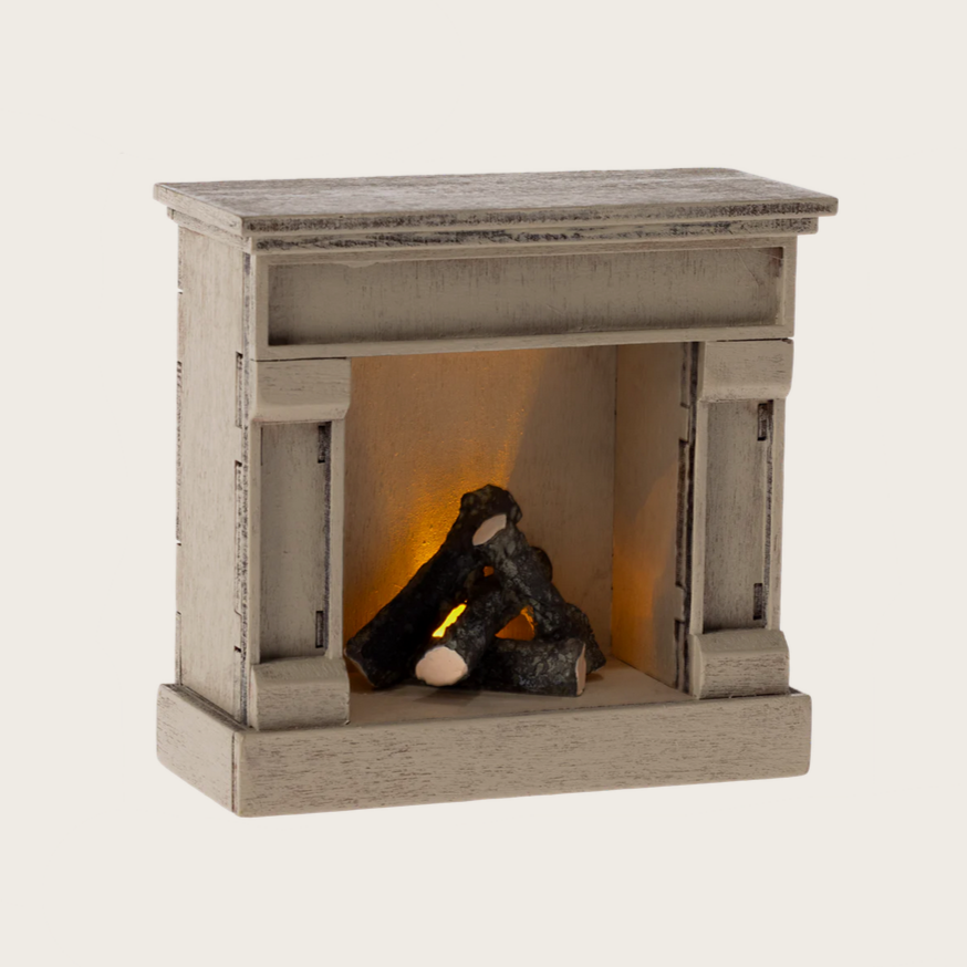 Fireplace -off white for mouse