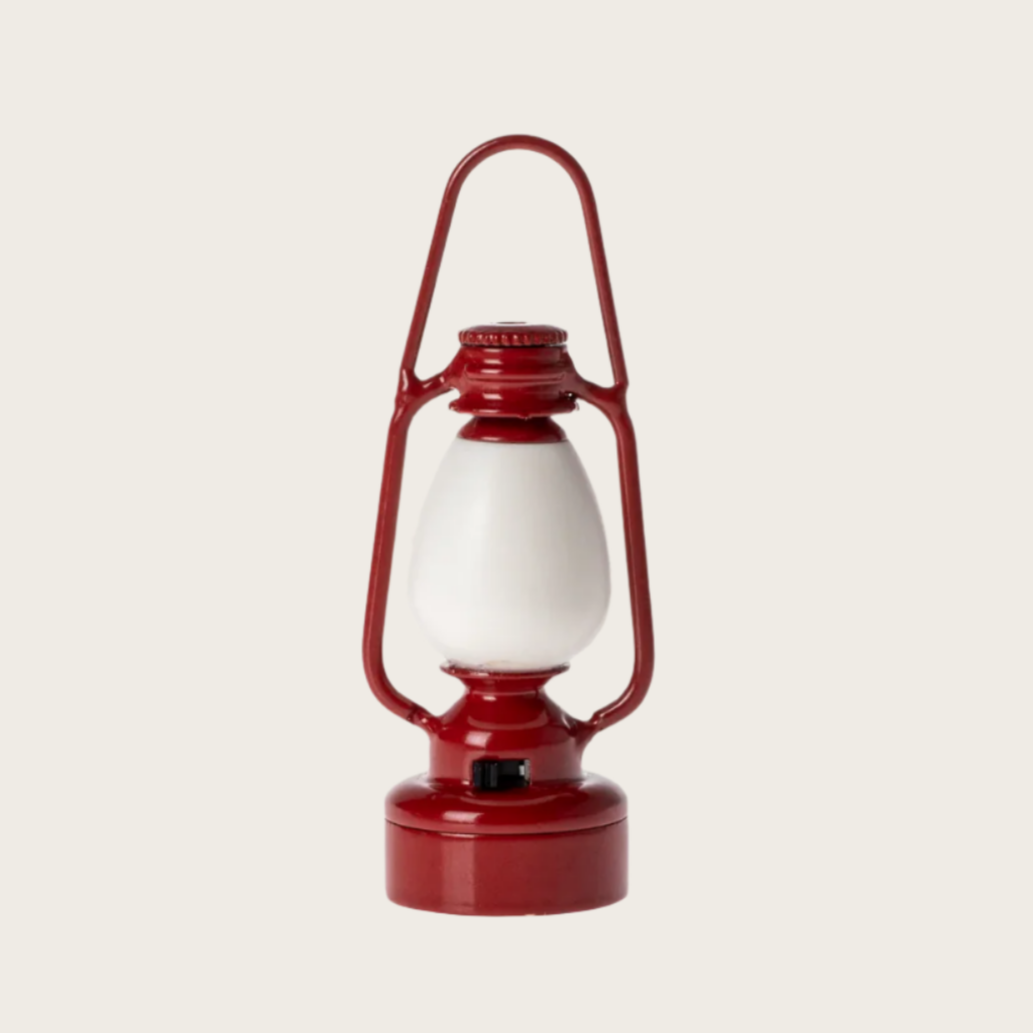 Vintage Lantern for mouse - Red