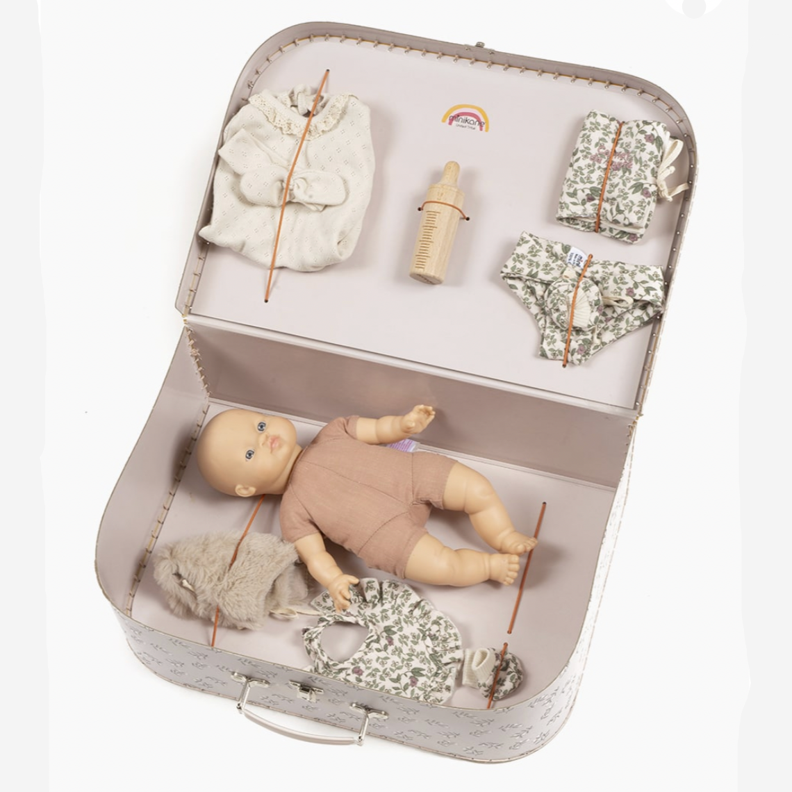 My old suitcase “Birth Kit” Amélie Baby Doll – Garance 28cm/11in (Copy)