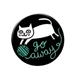 Cattitude Button