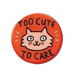 Cattitude Button