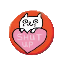 Cattitude Button