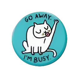 Cattitude Button