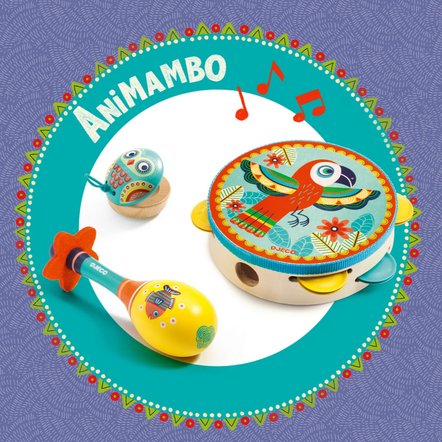 Animambo Tambourine Set