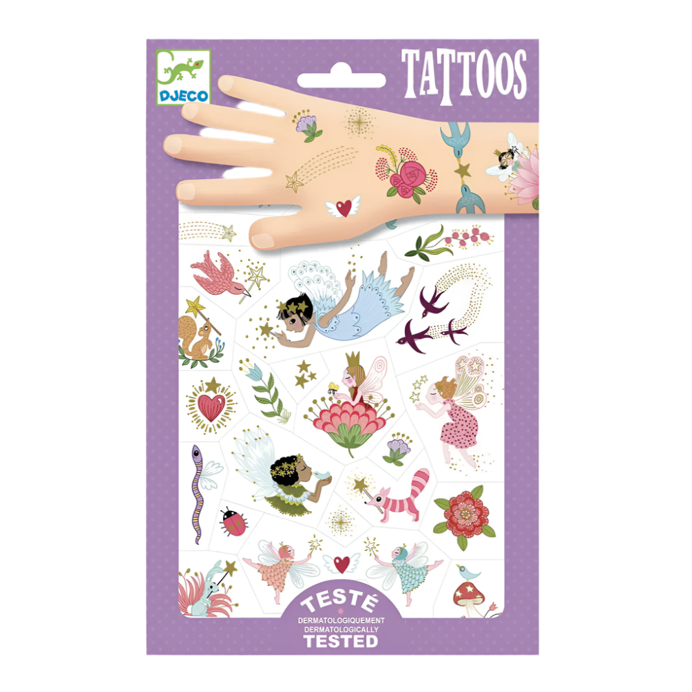 Fairy Friends Temporary Tattoos