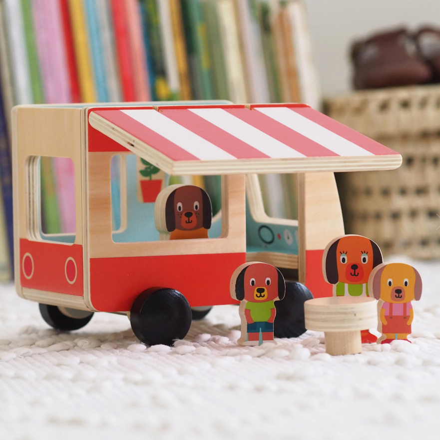 Minicombi Wooden Motorhome Set