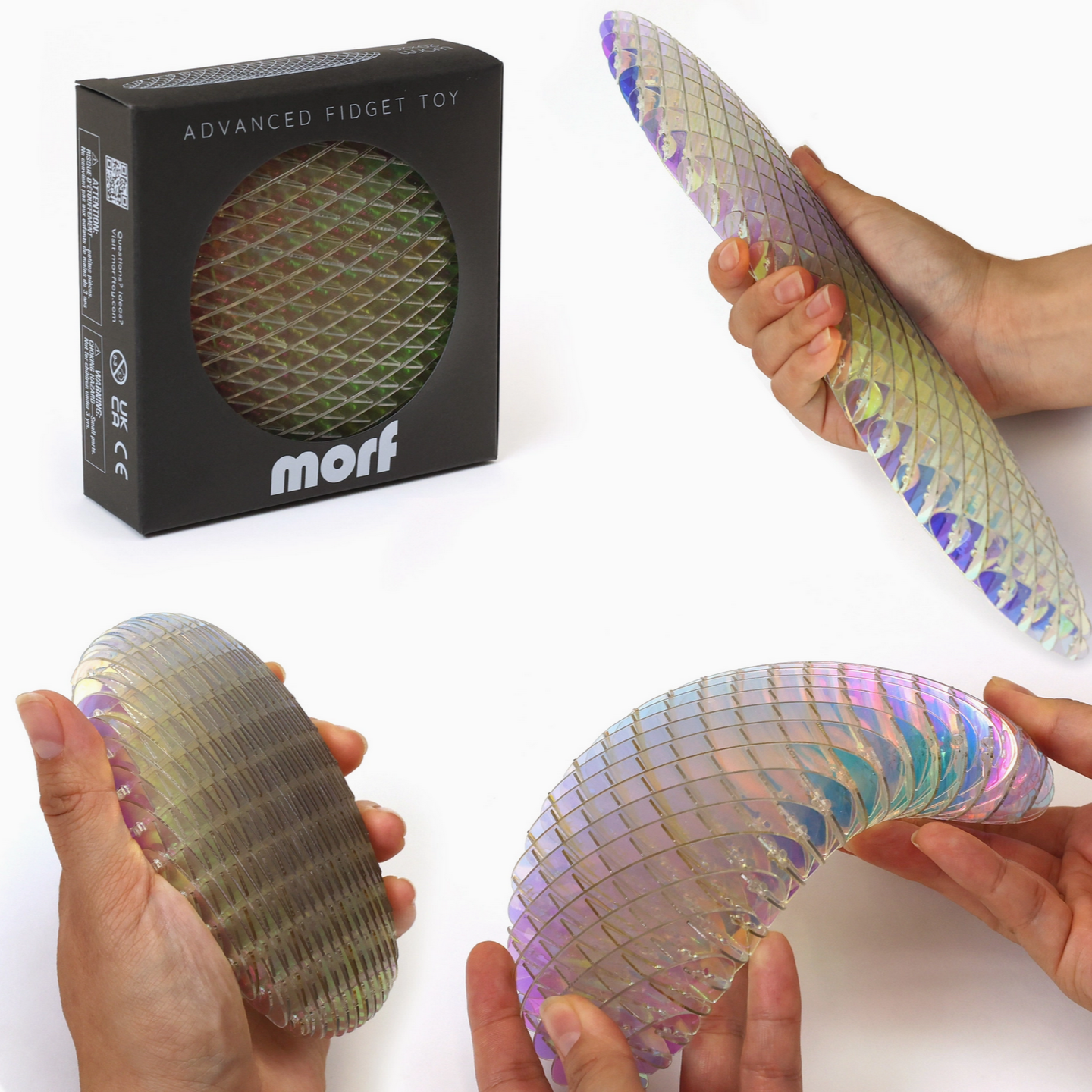 Morf Fidget Worm Unicorn -Big