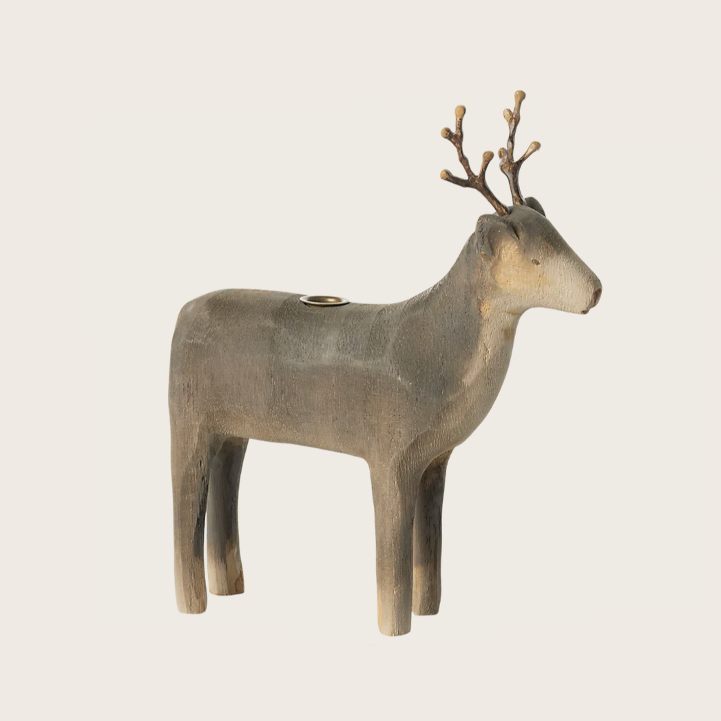 Medium reindeer Candle holder