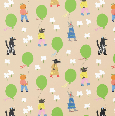 Birthday March birthday wrapping paper -Single sheet