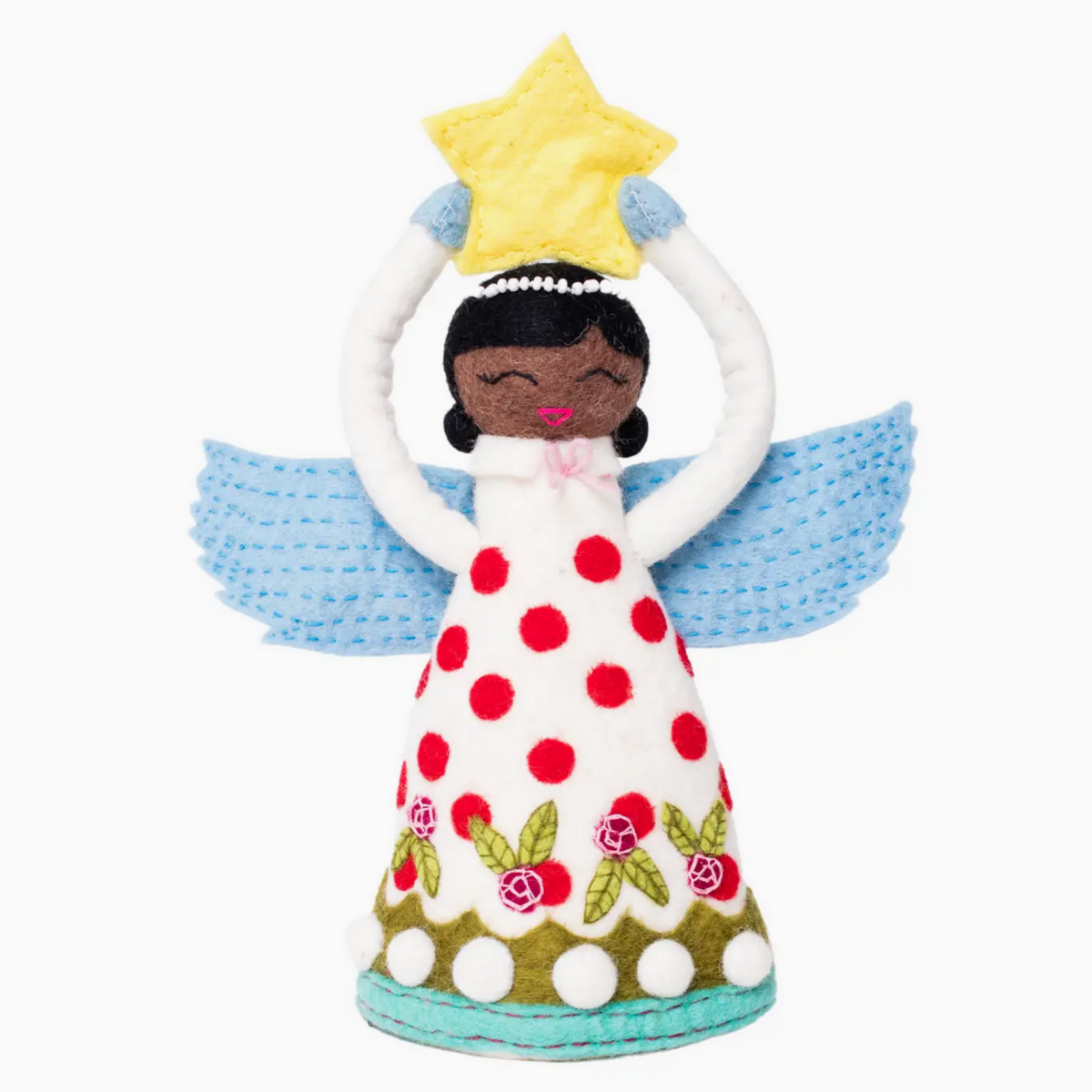 Angel Tree Topper - Simone -white