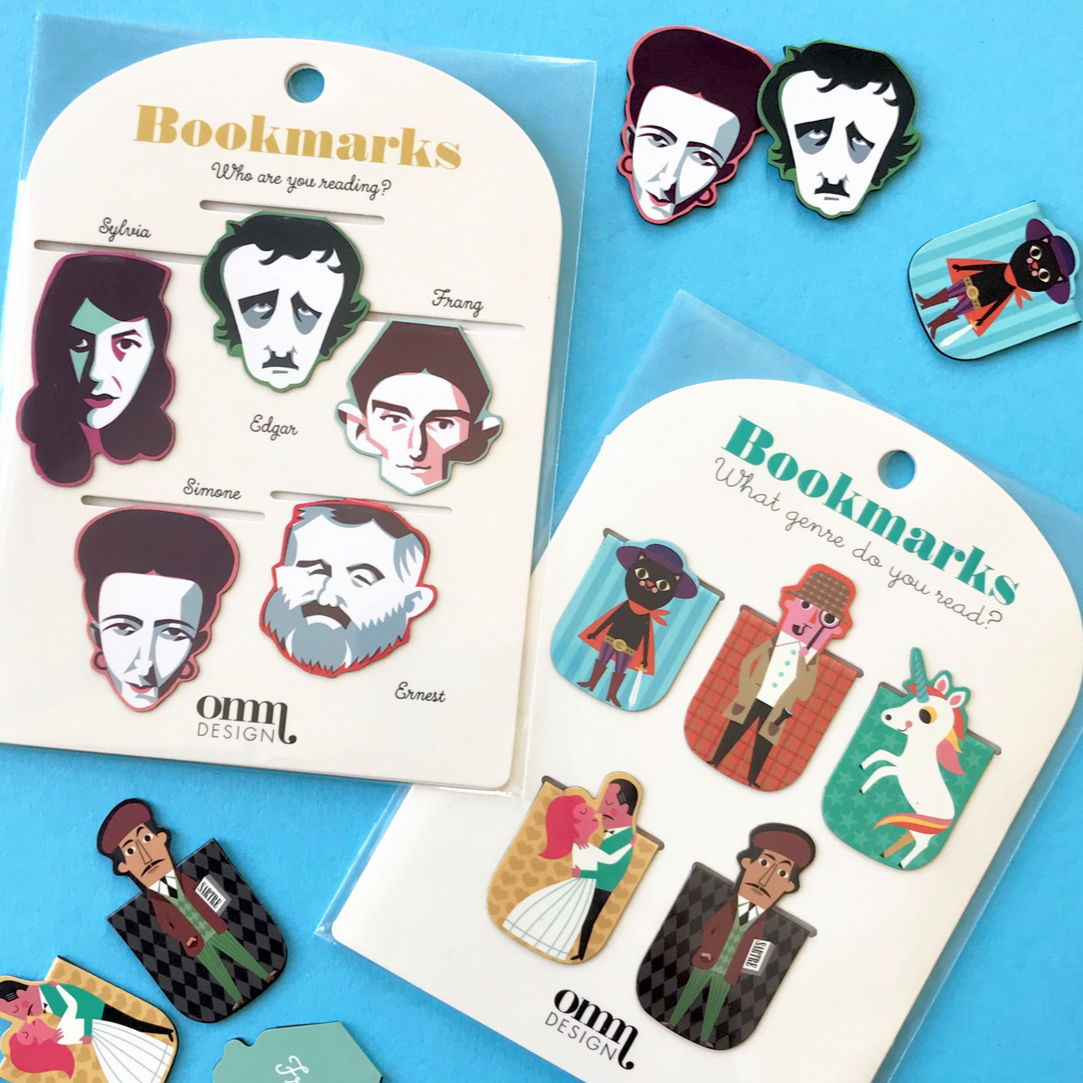 Bookmark Genre -famous writers
