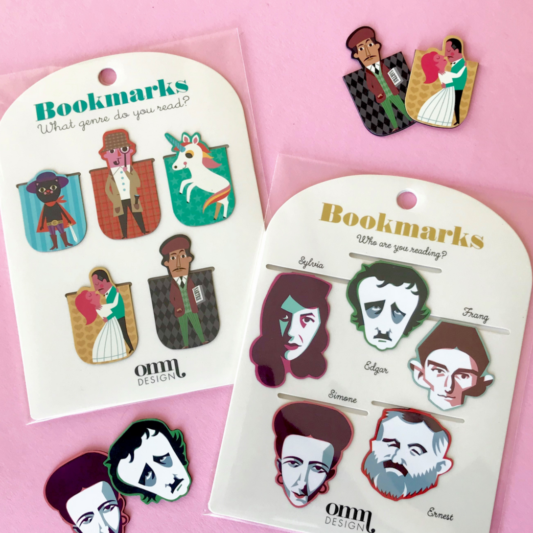 Bookmark Genre -famous writers