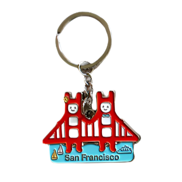 San Francisco Landmarks Keychains