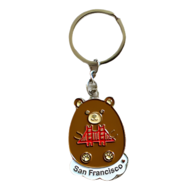 San Francisco Landmarks Keychains