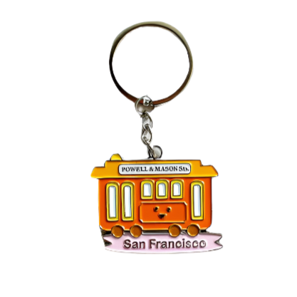 San Francisco Landmarks Keychains