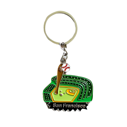 San Francisco Landmarks Keychains